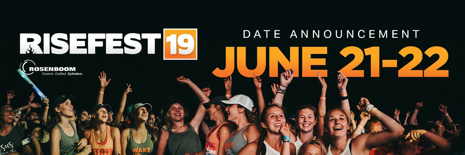 RiseFest Dates 2019